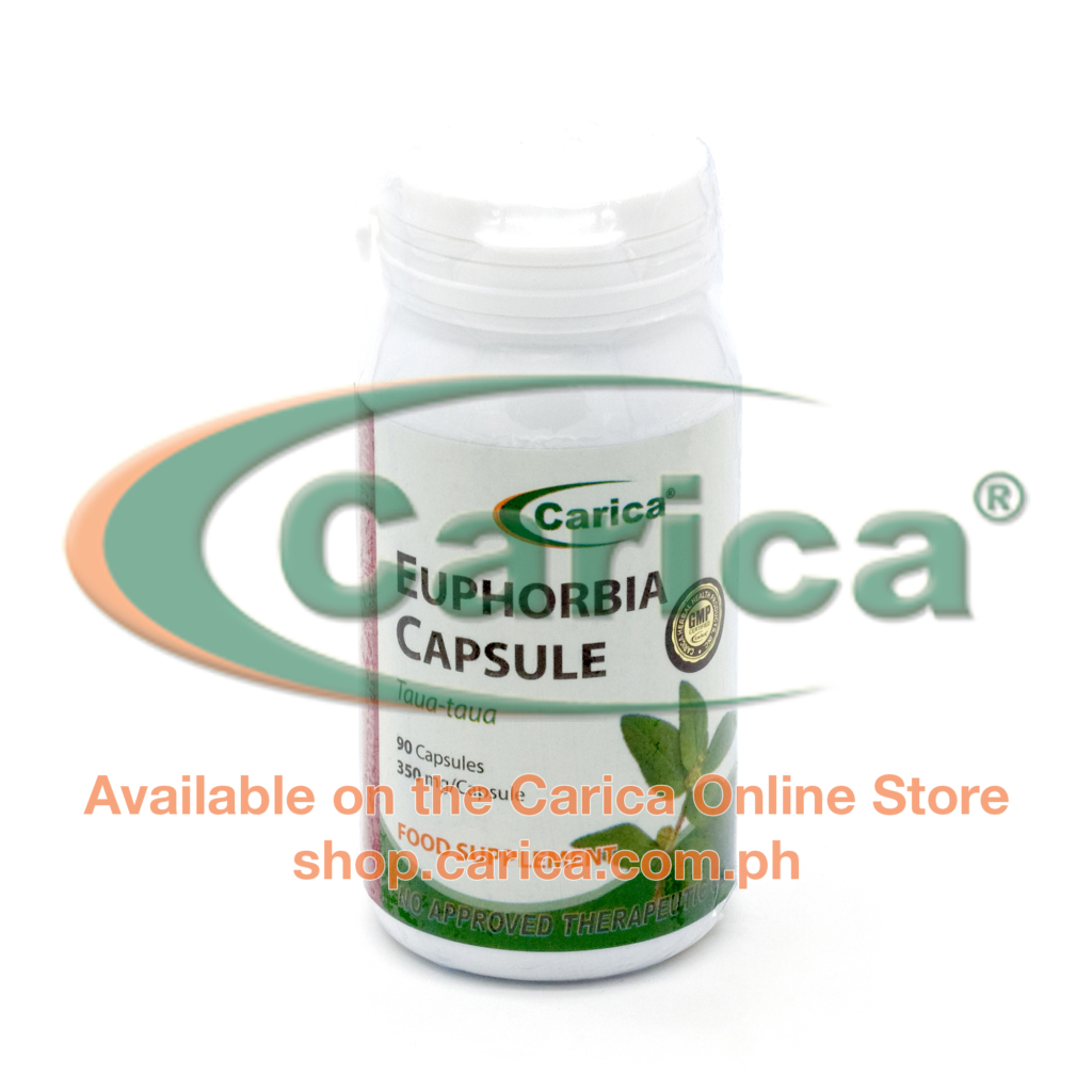 Euphorbia / Taua-taua / Tawa-tawa Capsules (Euphorbia hirta) – 90 ...