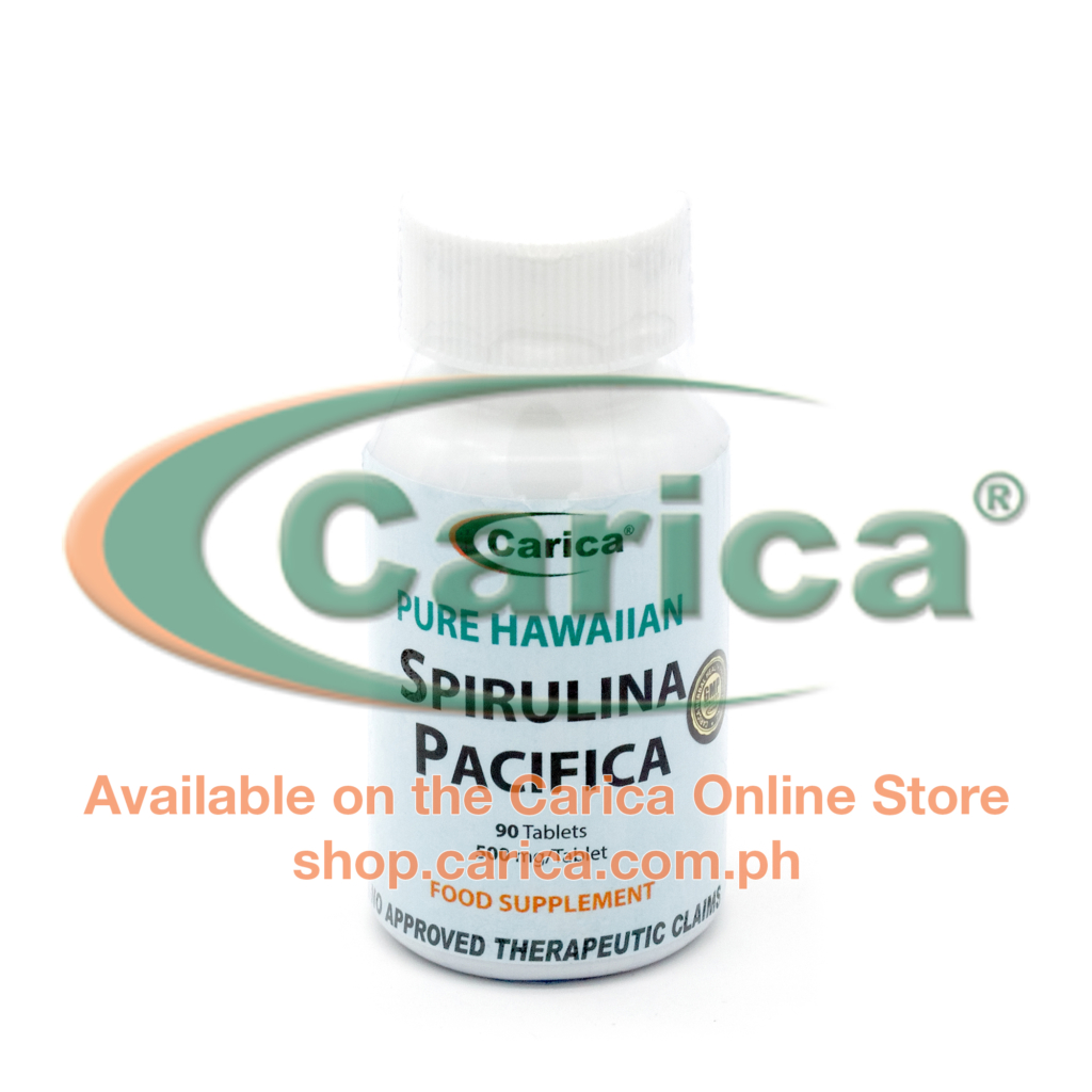 Pure Hawaiian Spirulina Pacifica Tablets – 90 Tablets – Carica Herbal ...