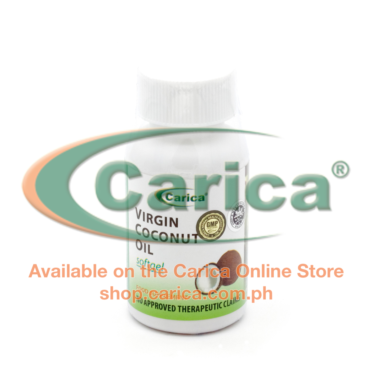 Virgin Coconut Oil VCO Softgel Capsules – 30 Capsules – Carica Herbal ...