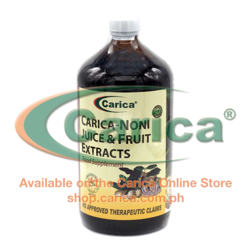 CaricaNoni Juice and Fruit Extract 1000ml Carica Herbal Health